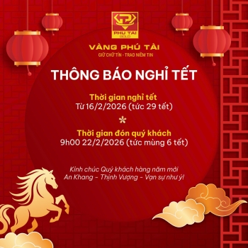 THÔNG BÁO NGHỈ TẾT NGUYÊN ĐÁN 2026